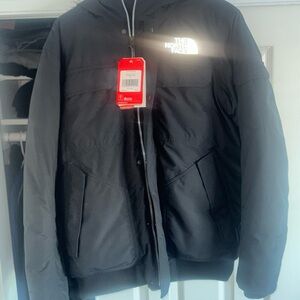 The North Face Men's Black Puffer Jacket Gotham III SIZE M Reversible